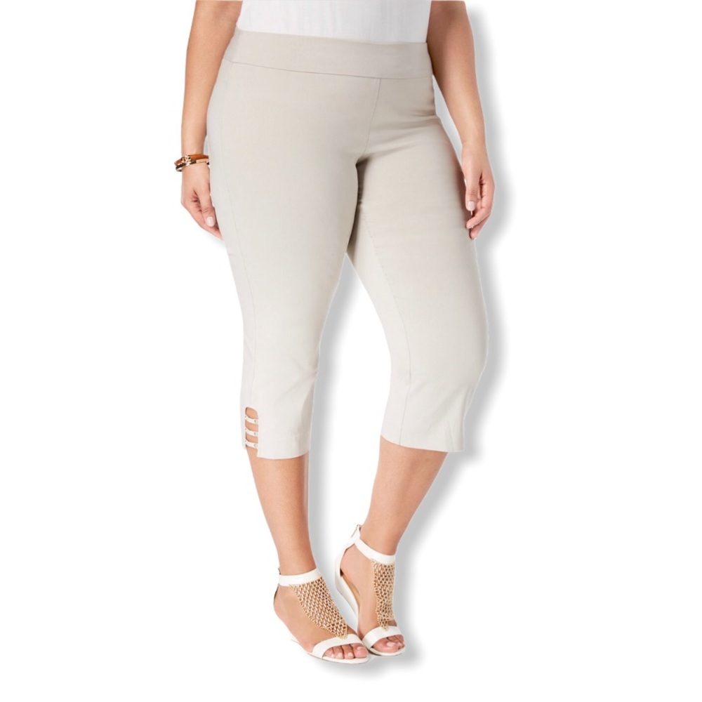 Jm Collection Plus Size Capri Pant